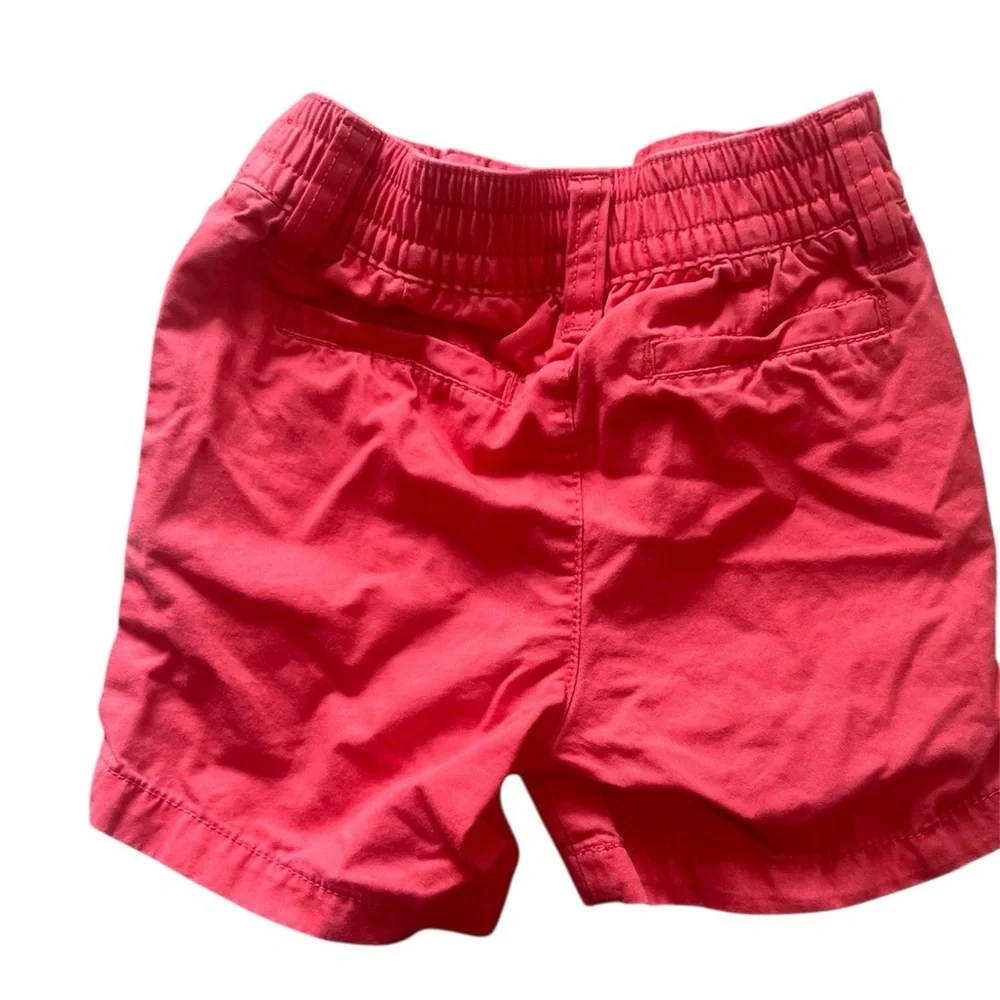 Old Navy Toddler Boy Pink Chino Shorts | 12-18M